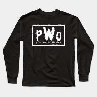 pWo - Piz World Order Long Sleeve T-Shirt